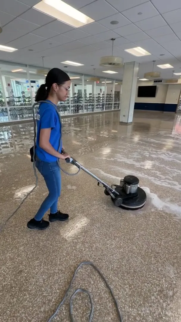 Crystal Blue Cleaning Service — work photo